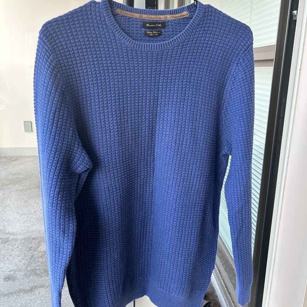 Massimo Dutti - Slim Fit Crewneck Knitted Sweater